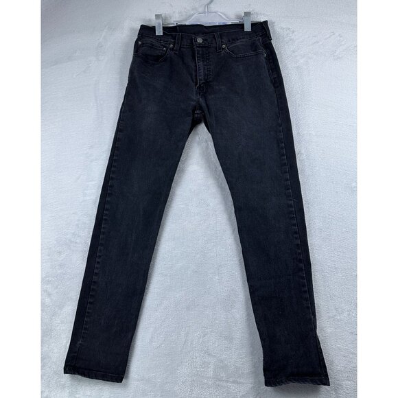 Levi Strauss & Co. 512 Skinny Jeans Womens Size W32X32L High Rise Black - Picture 1 of 14